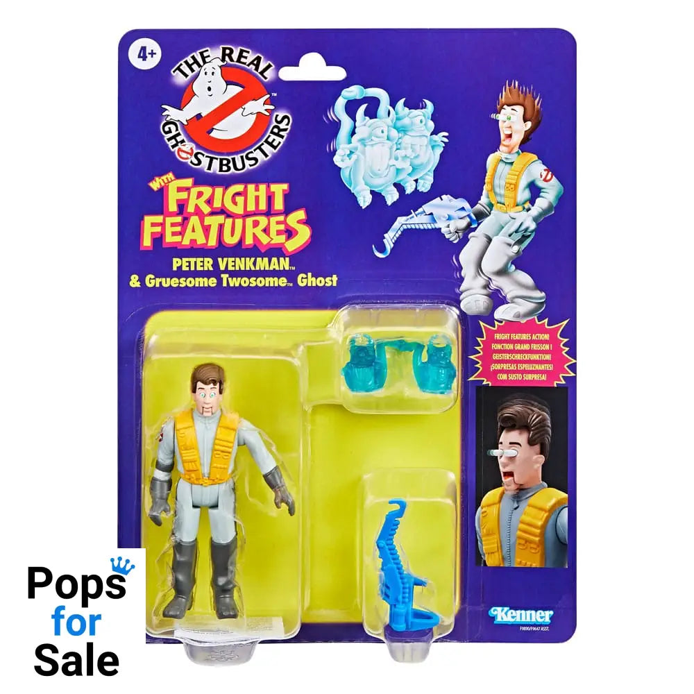 The Real Ghostbusters Kenner Classics Action Figure Peter Venkman & Gruesome Twosome Geist