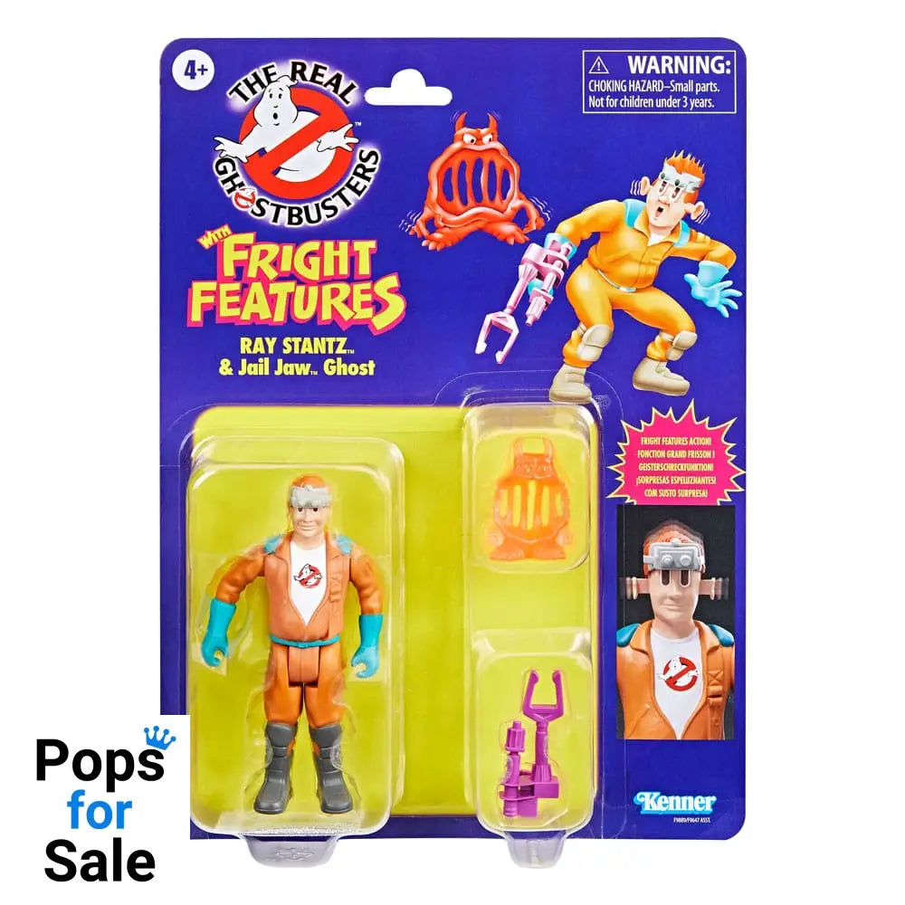 The Real Ghostbusters Kenner Classics Action Figure Ray Stantz & Jail Jaw Geist