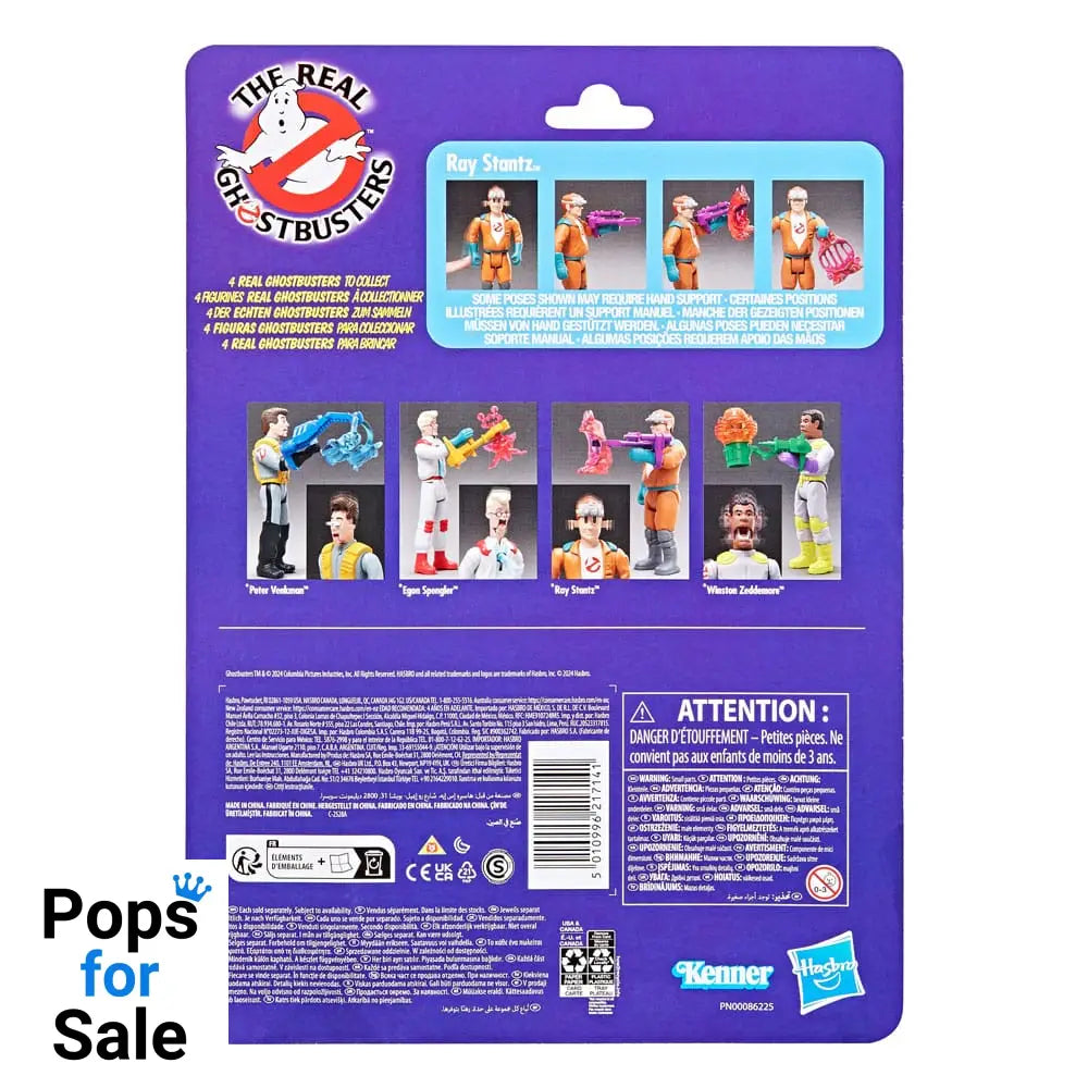 The Real Ghostbusters Kenner Classics Action Figure Ray Stantz & Jail Jaw Geist