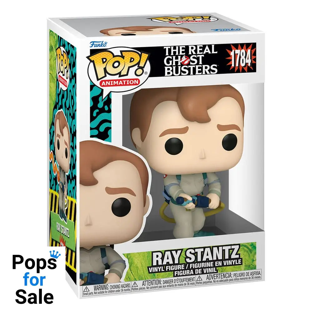 The Real Ghostbusters POP! Plus Animation Vinyl Figures Ray Stantz 9 cm
