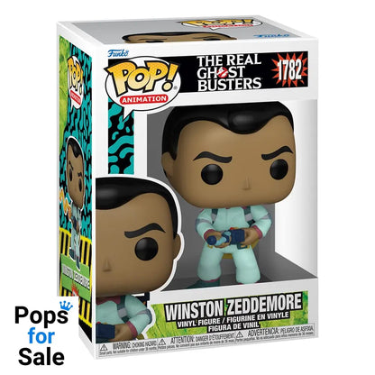 The Real Ghostbusters POP! Plus Animation Vinyl Figures Winston Zeddemore 9 cm