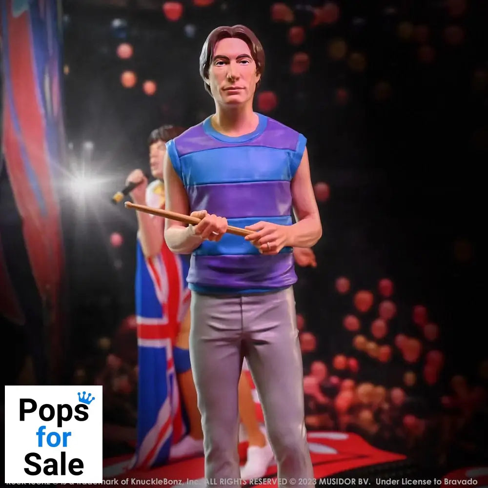 The Rolling Stones Rock Iconz Statue Charlie Watts (Tattoo You Tour 1981) 22 cm