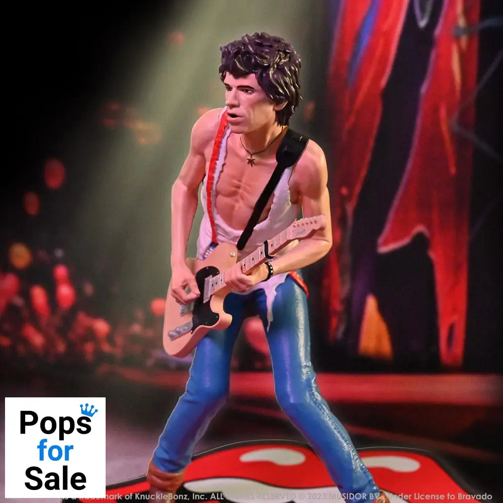 The Rolling Stones Rock Iconz Statue Keith Richards (Tattoo You Tour 1981) 22 cm Statues