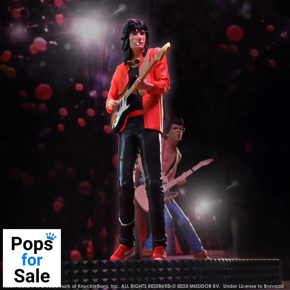 The Rolling Stones Rock Iconz Statue Ronnie Wood (Tattoo You Tour 1981) 22 cm