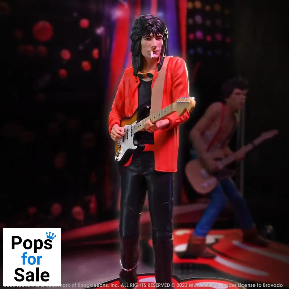 The Rolling Stones Rock Iconz Statue Ronnie Wood (Tattoo You Tour 1981) 22 cm Statues