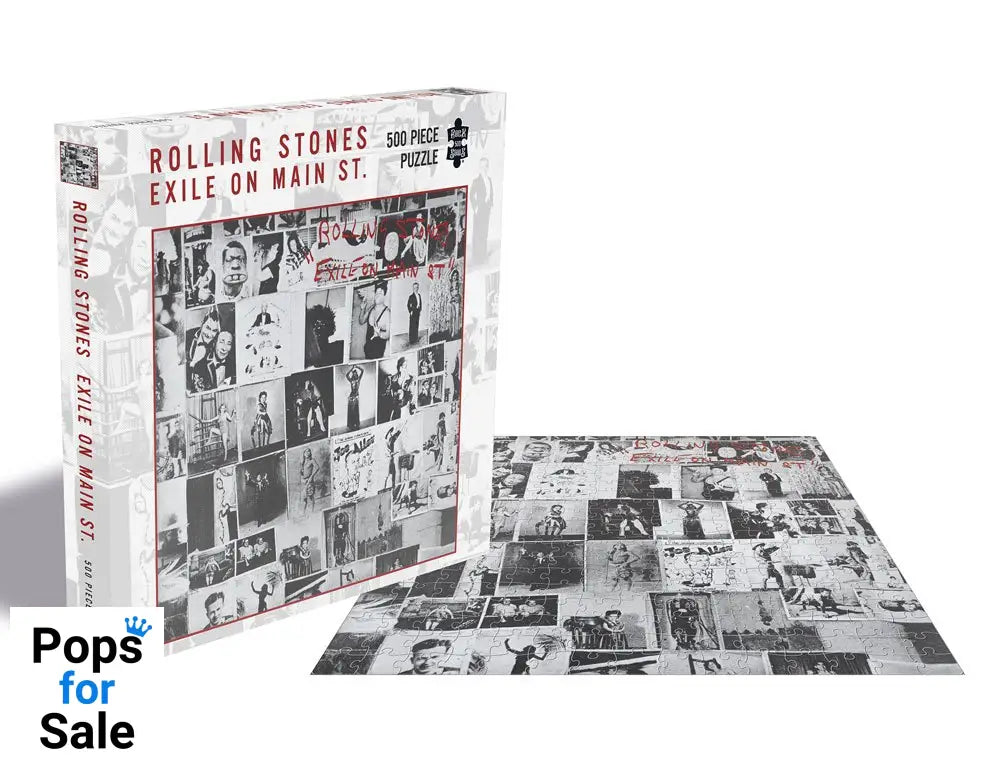 The Rolling Stones Rock Saws Jigsaw Puzzle  Exile On Main St. (500 pieces)
