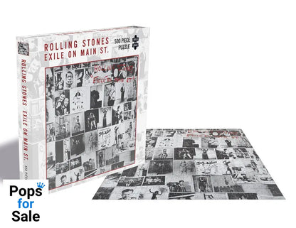 The Rolling Stones Rock Saws Jigsaw Puzzle  Exile On Main St. (500 pieces)