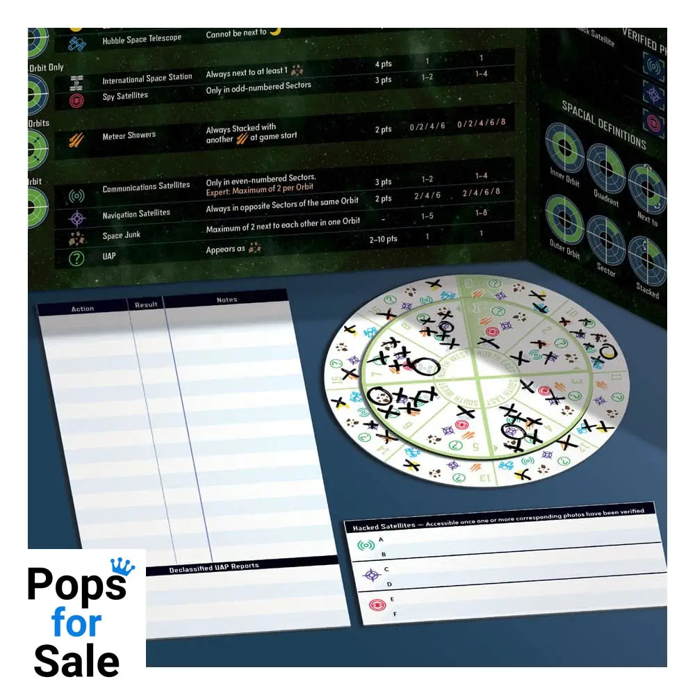 The Search for UAPs board game *Englische Version*