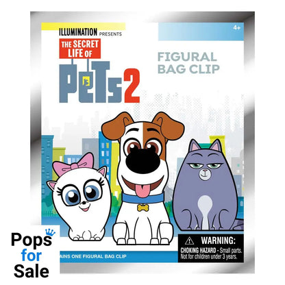 The Secret Life of Pets 3D PVC Bag Clips  Series 1 Display (24)