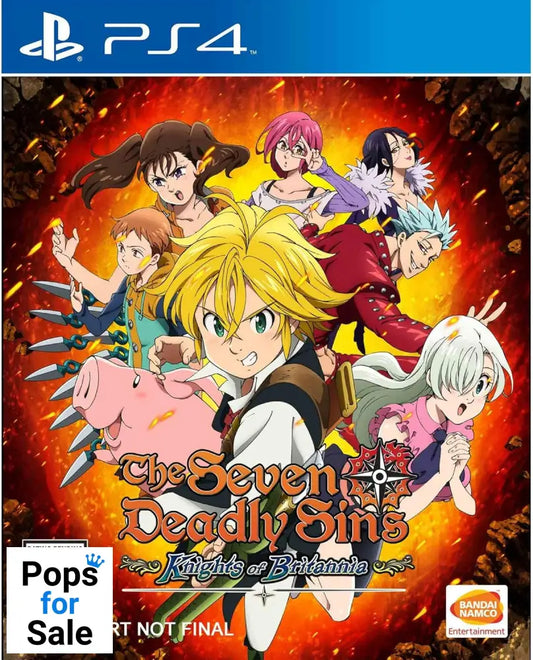 The Seven Deadly Sins: Knights of Britannia for Playstation 4 (PS4) - [US IMPORT]