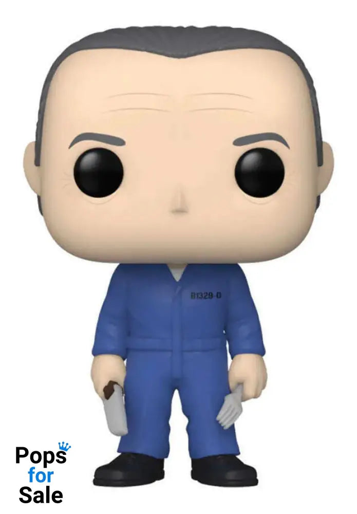 The Silence of the Lambs POP! Movies Vinyl Figure Hannibal w/ Knife and Fork 9 cm