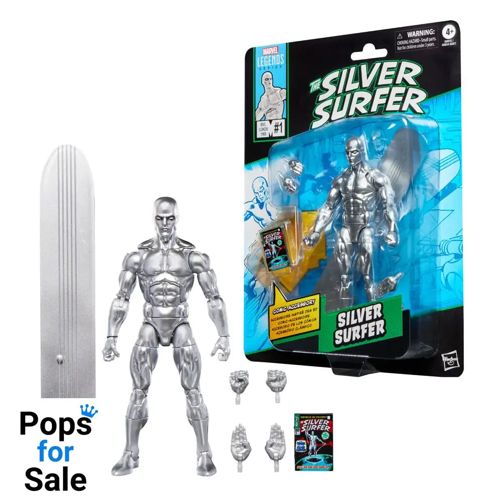 The Silver Surfer Marvel Legends Action Figure Silver Surfer 15 cm