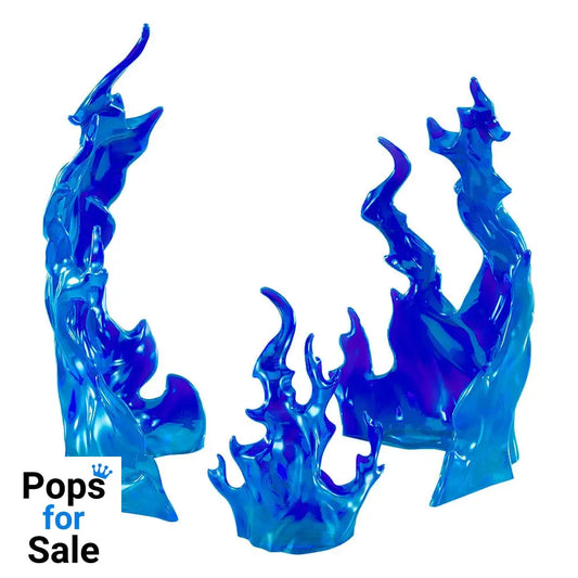 The Simple Effect Parts for Figures Flames: Blue Action figures