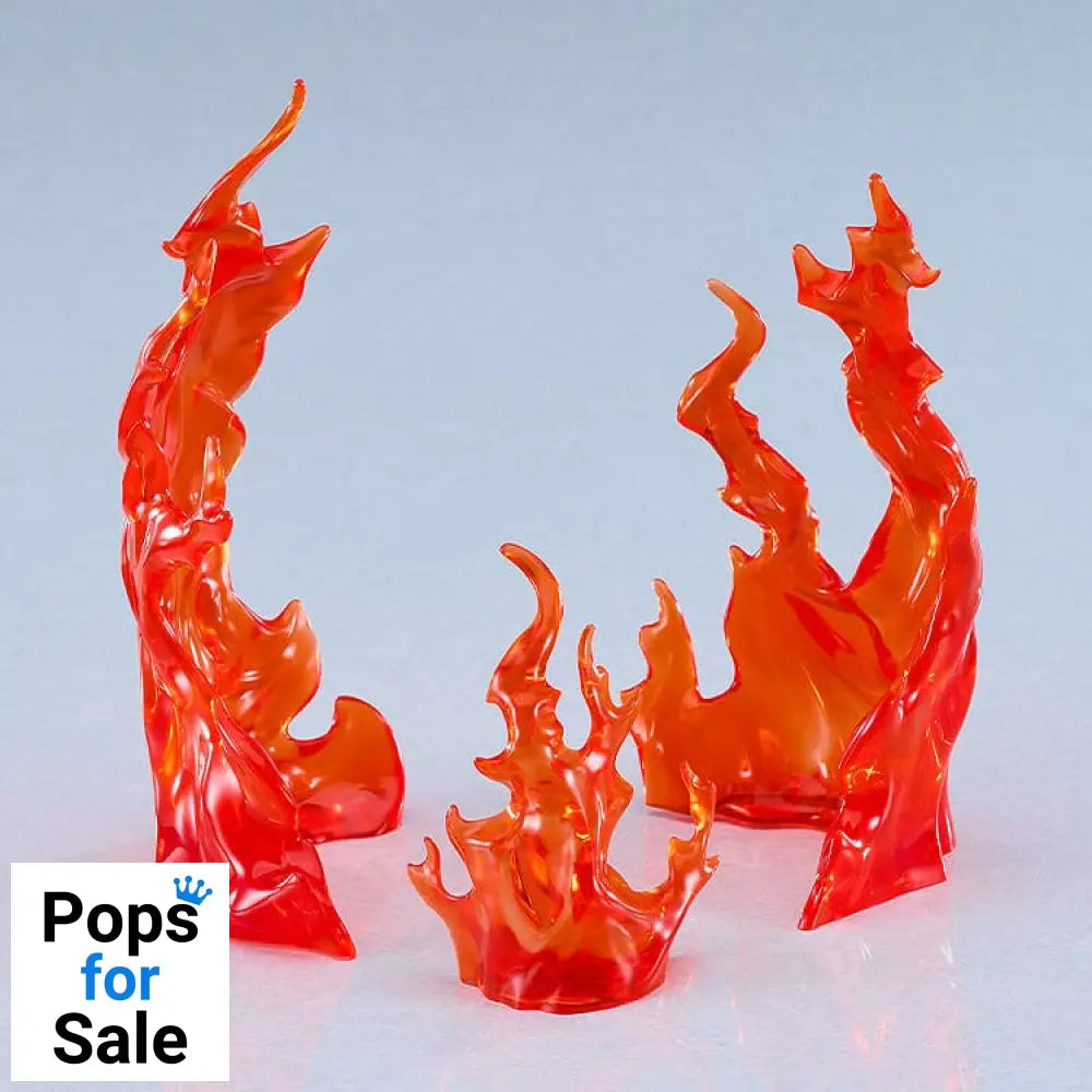 The Simple Effect Parts for Figures Flames: Red