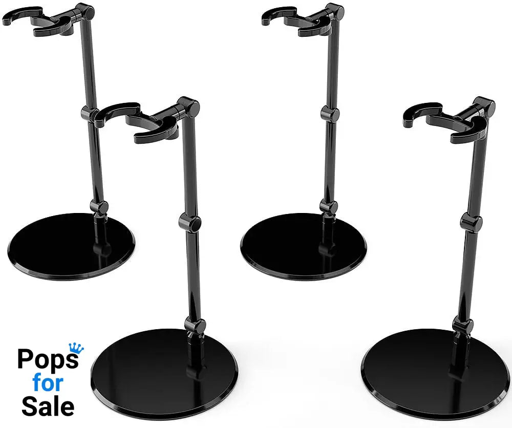 The Simple Stand Mini Nendoroid More for Mini Figures & Models mini Black 4er-Pack