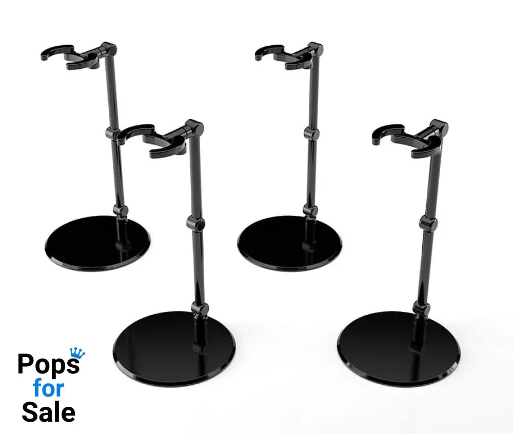 The Simple Stand Mini Nendoroid More for Mini Figures & Models mini Black 4er-Pack