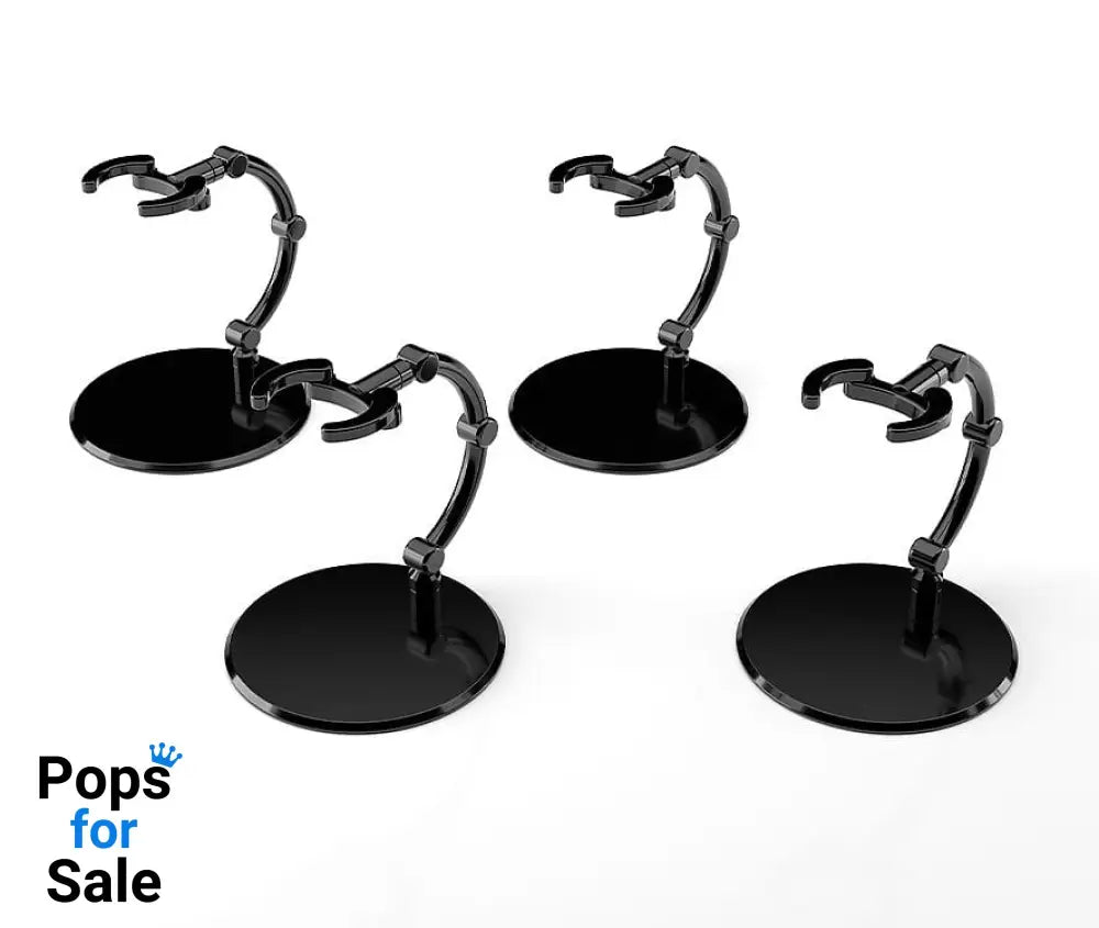 The Simple Stand Mini Nendoroid More for Mini Figures & Models mini Black 4er-Pack
