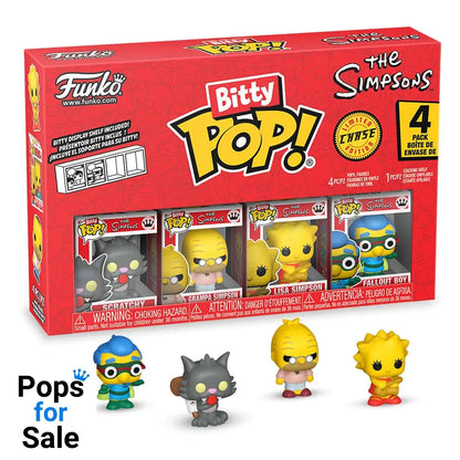 The Simpsons Bitty POP! Vinyl Figure 4-Pack Series 4 2 cm Funko POP Mini-figures