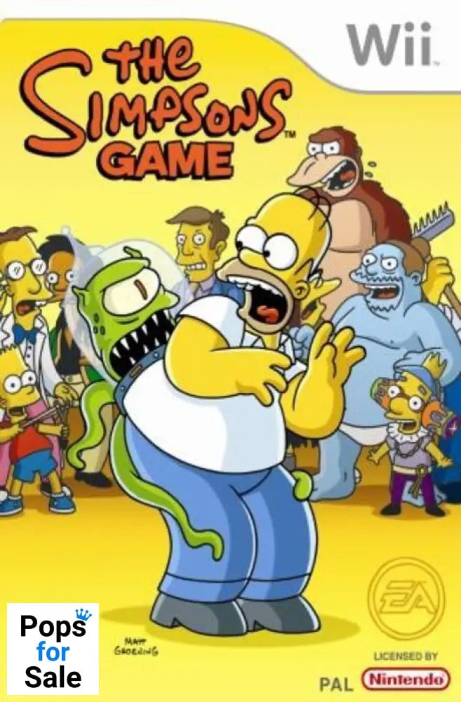 The Simpsons for Nintendo Wii/Wii-U