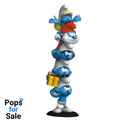 The Smurfs  Statue Smurfs Column Polychrome Edition 50 cm
