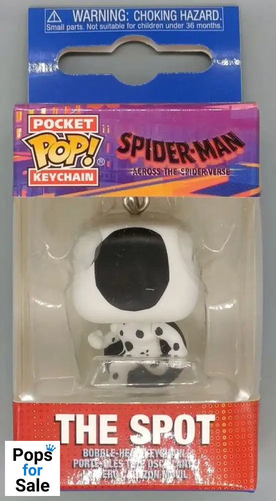 The Spot - Funko Keychain - Spider-Man: Across the Spiderverse Funko POP - Brand New