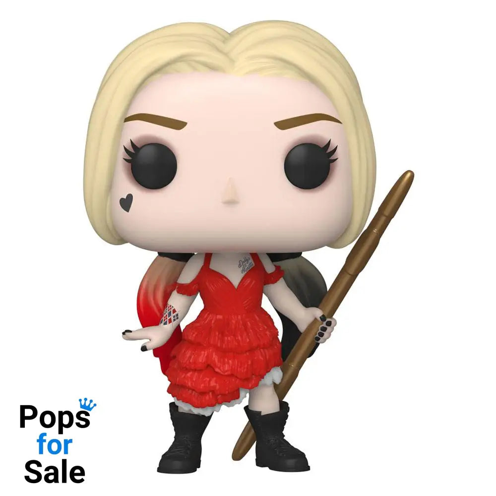 The Suicide Squad POP! Movies Vinyl Figure Harley Quinn (Damaged Dress) 9 cm