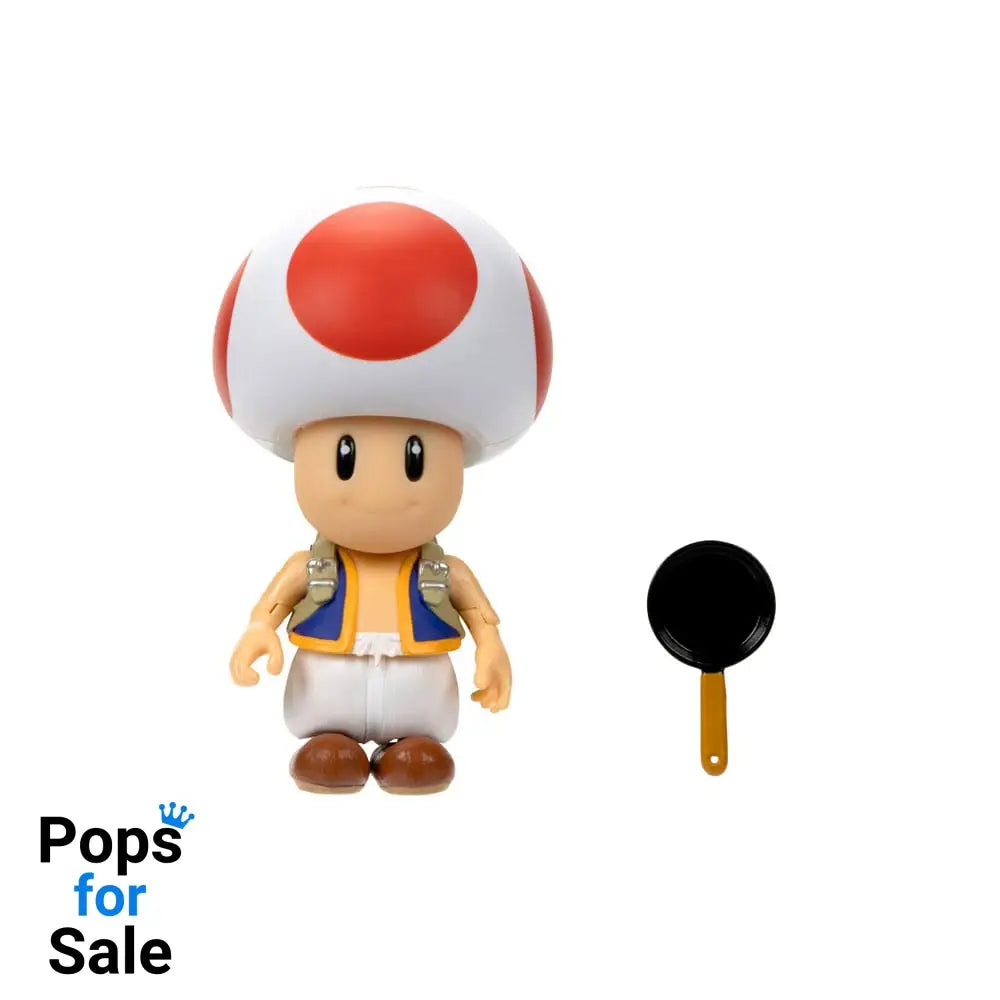 The Super Mario Bros. Movie Action Figure Toad 13 cm