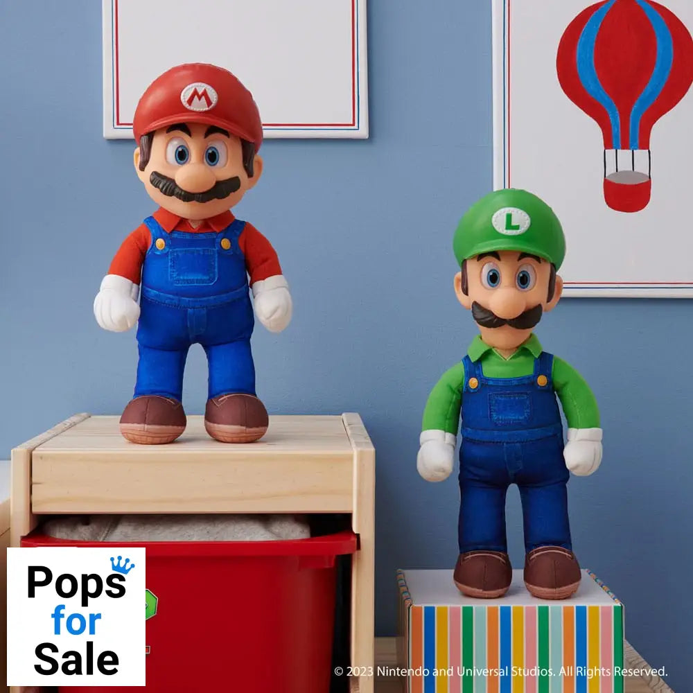 The Super Mario Bros. Movie Plush Figure Luigi 30 cm Plushes