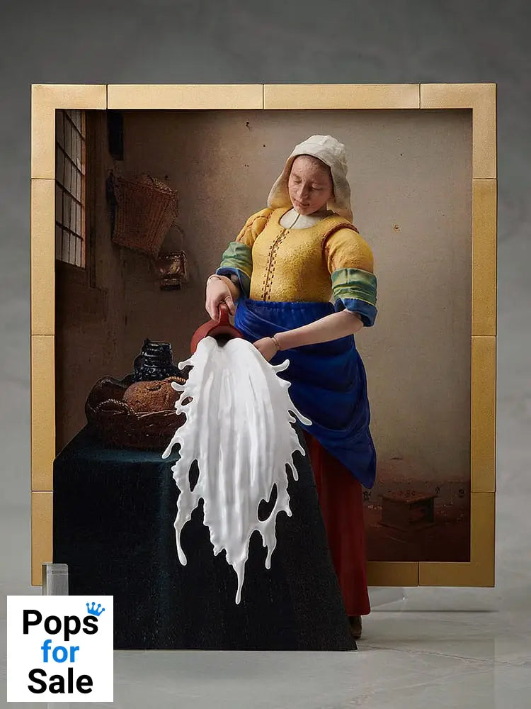 The Table Museum Figma Action Figure The Milkmaid by Vermeer 14 cm