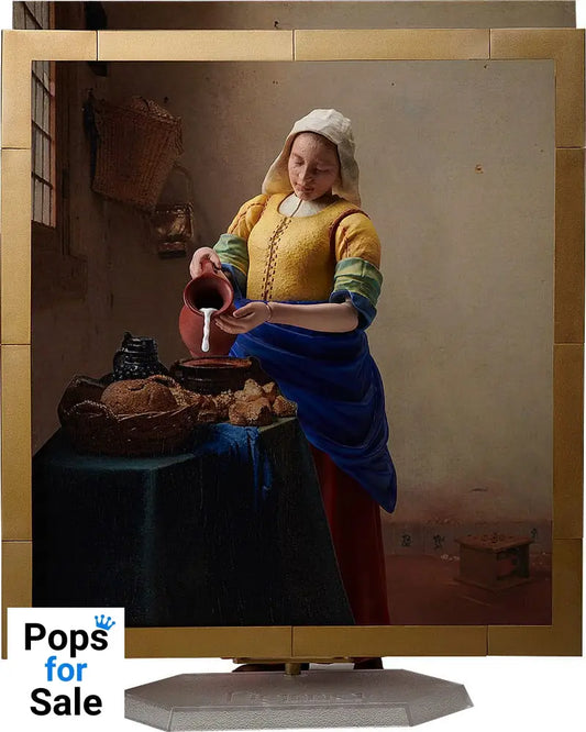 The Table Museum Figma Action Figure The Milkmaid by Vermeer 14 cm