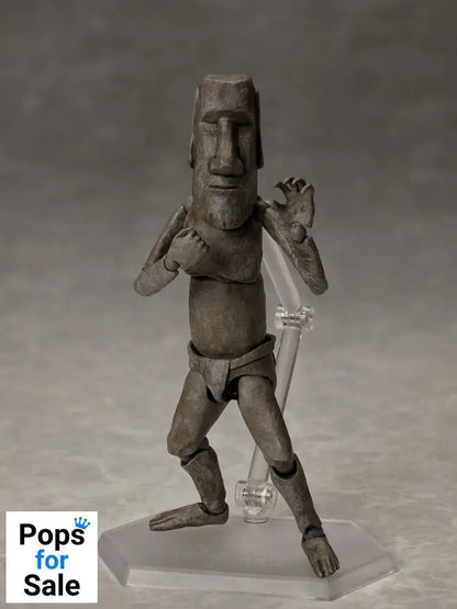 The Table Museum Figma Action Figure Moai 14 cm