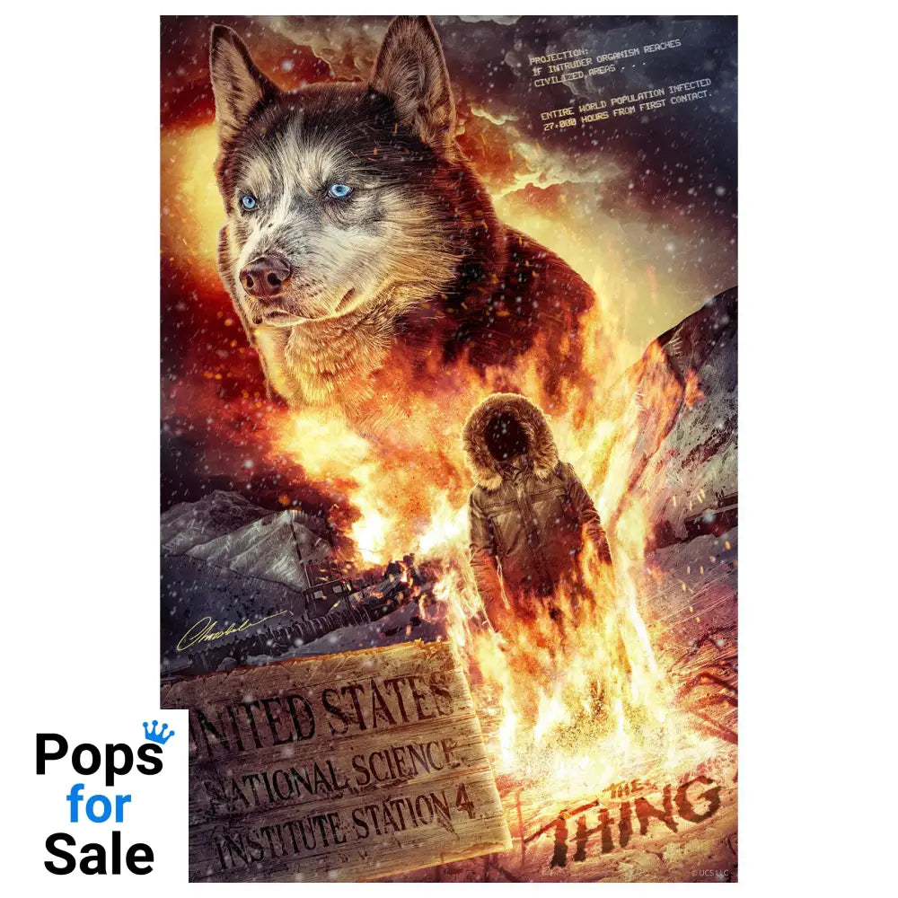 The Thing Limited Edition Art Print Wall Art