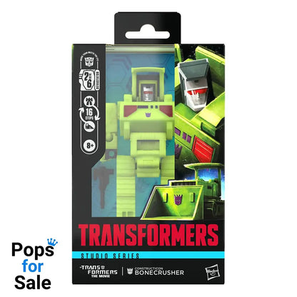 The Transformers: The Movie Generations Studio Series Deluxe Class Action Figure Constructicon Bonecrusher 11 cm