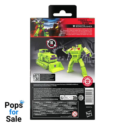 The Transformers: The Movie Generations Studio Series Deluxe Class Action Figure Constructicon Bonecrusher 11 cm