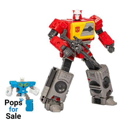 The Transformers: The Movie Generations Studio Series Voyager Class Action Figure Autobot Blaster & Eject 16 cm Action