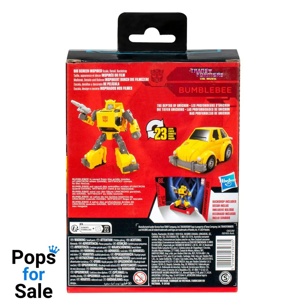 The Transformers: The Movie Studio Series Deluxe Class Action Figure Bumblebee 11 cm