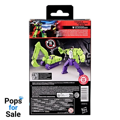 The Transformers: The Movie Studio Series Deluxe Class Action Figure Constructicon Scavenger 11 cm