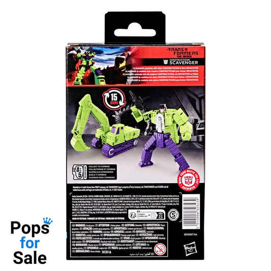 The Transformers: The Movie Studio Series Deluxe Class Action Figure Constructicon Scavenger 11 cm