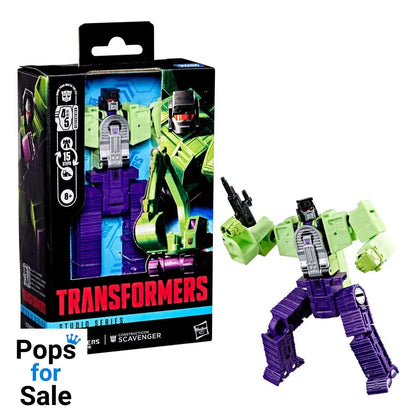 The Transformers: The Movie Studio Series Deluxe Class Action Figure Constructicon Scavenger 11 cm