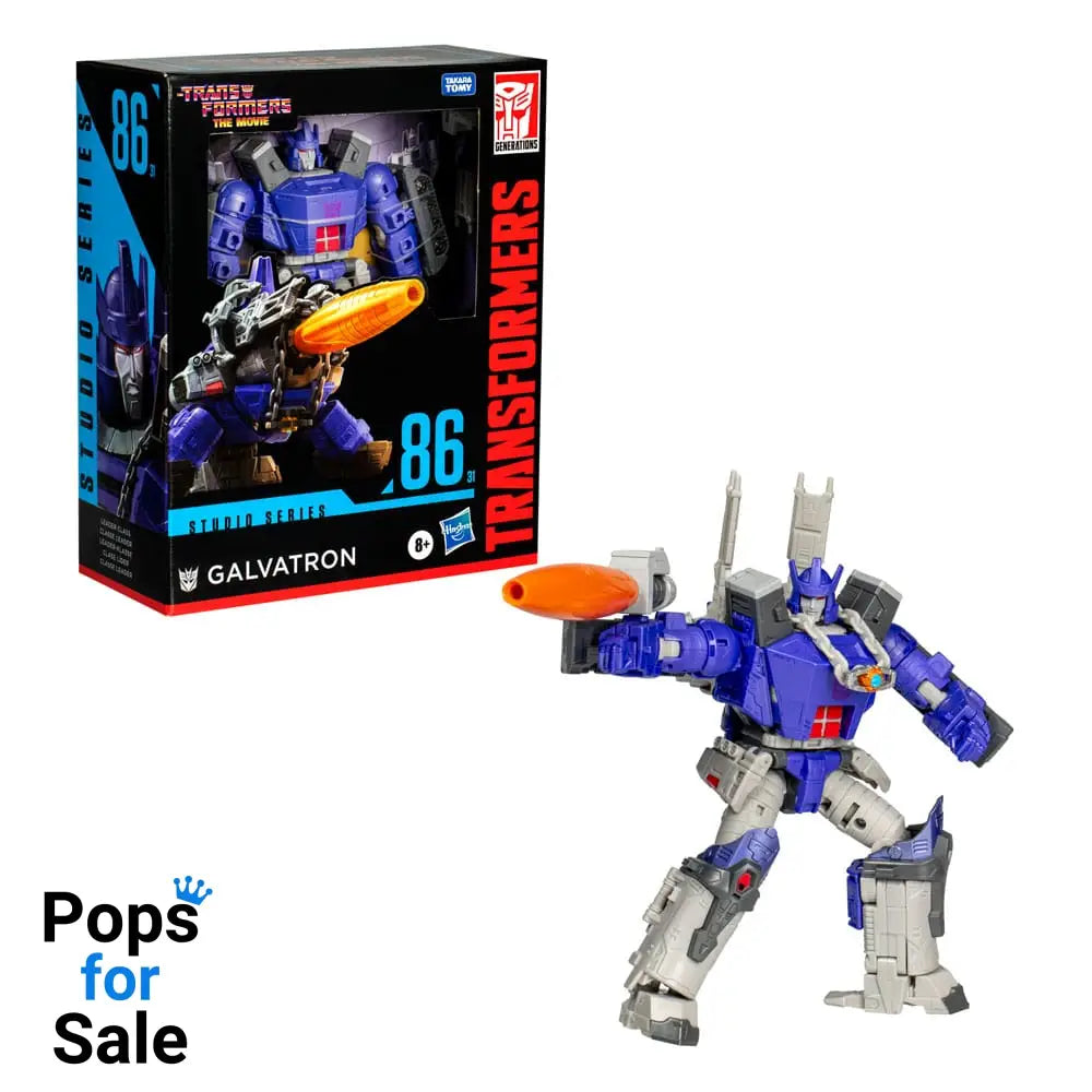 The Transformers: The Movie Studio Series Leader Class Action Figure Galvatron 22 cm