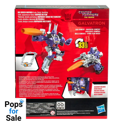 The Transformers: The Movie Studio Series Leader Class Action Figure Galvatron 22 cm