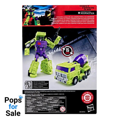 The Transformers: The Movie Studio Series Voyager Class Action Figure Constructicon Mixmaster 16 cm