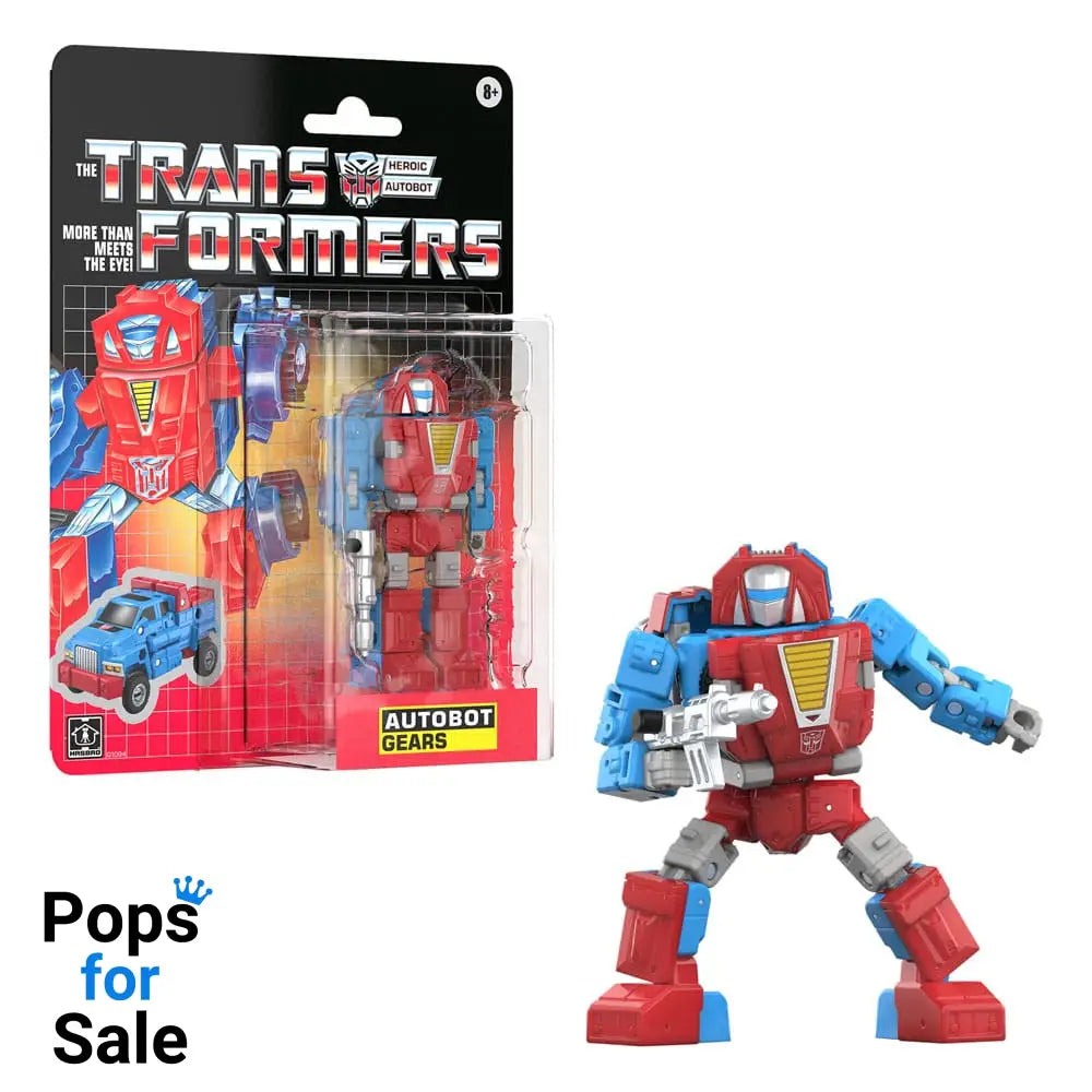 The Transformers Retro G1 Action Figure Autobot Gears 12 cm