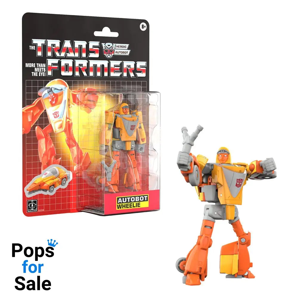 The Transformers Retro G1 Action Figure Autobot Wheelie 11 cm