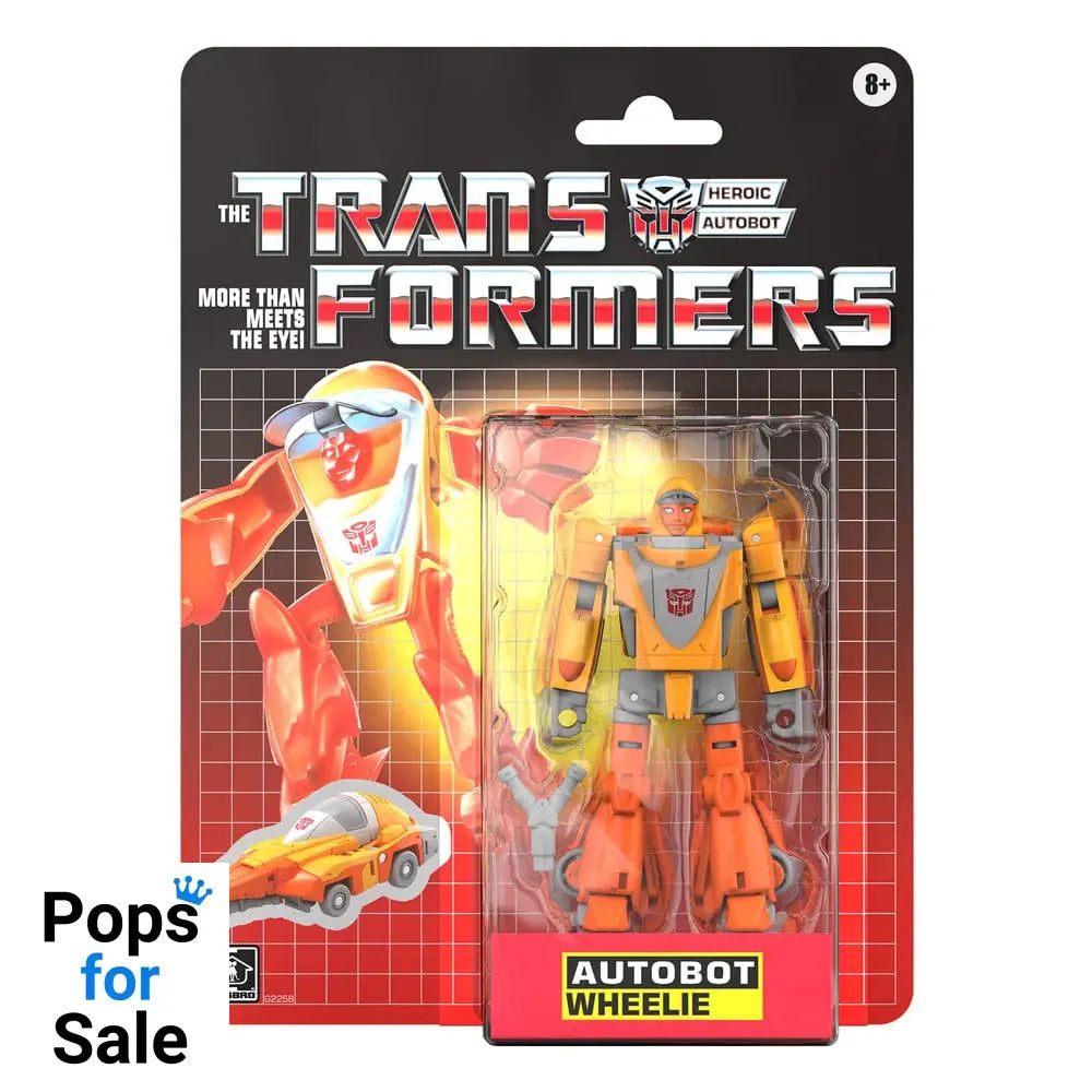 The Transformers Retro G1 Action Figure Autobot Wheelie 11 cm