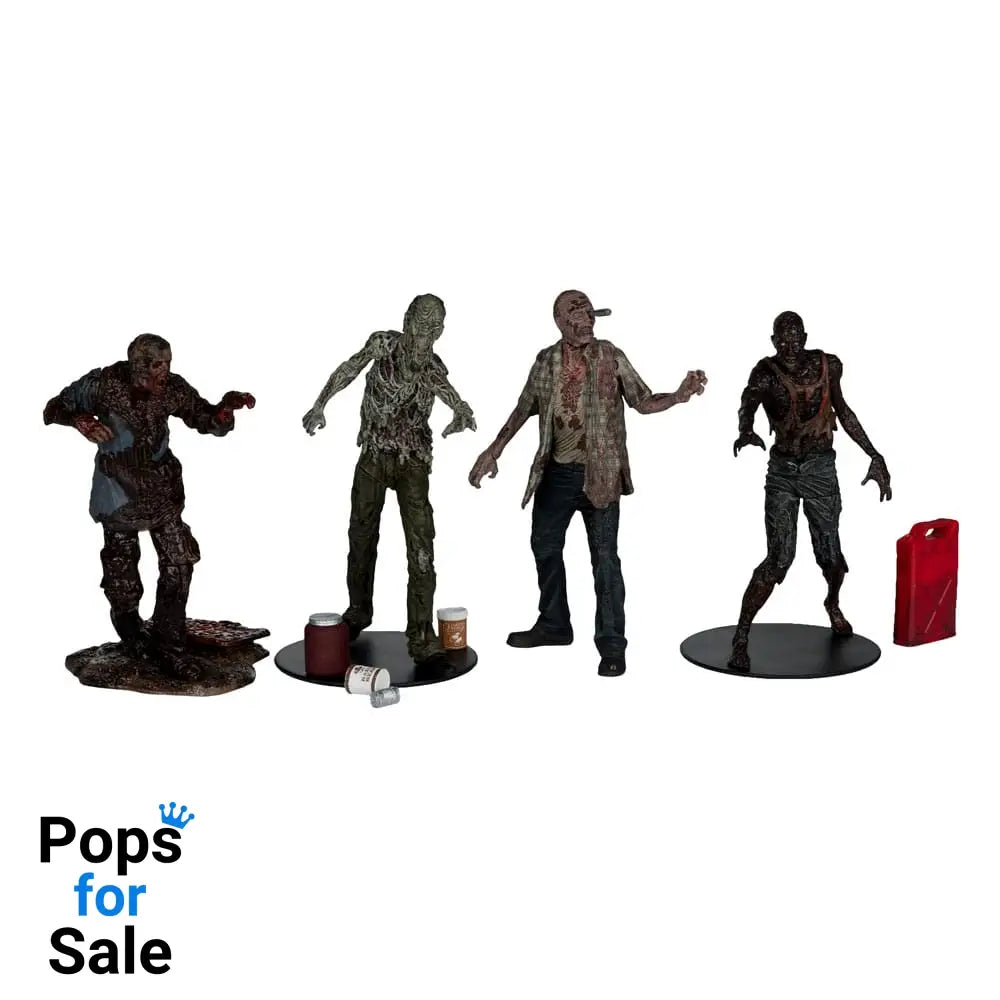 The Walking Dead Action Figures 4-Pack Walkers 13 cm