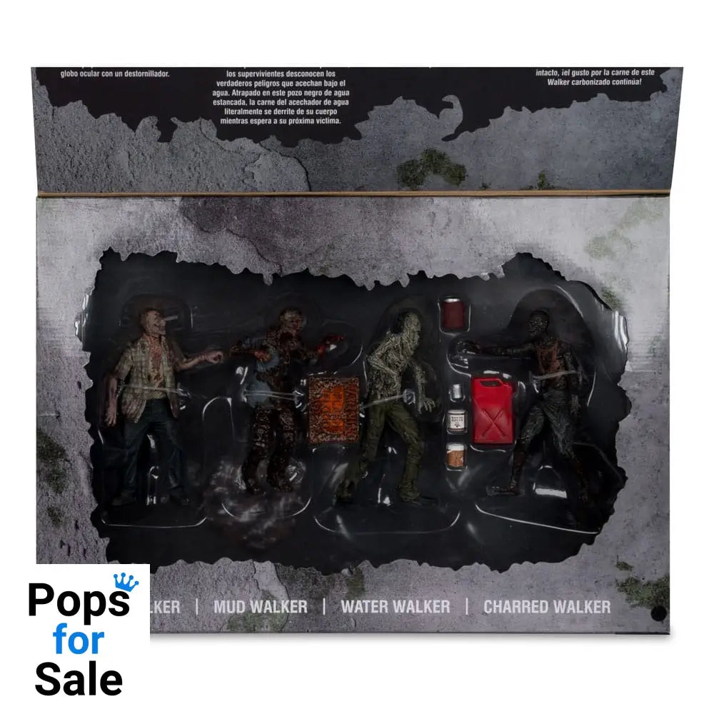 The Walking Dead Action Figures 4-Pack Walkers 13 cm