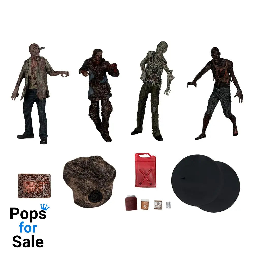 The Walking Dead Action Figures 4-Pack Walkers 13 cm