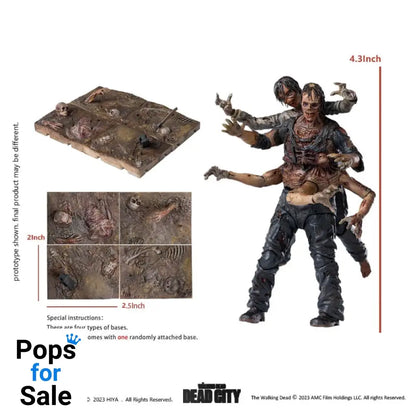 The Walking Dead Exquisite Mini Action Figure 1/18 Dead City Walker King 11 cm