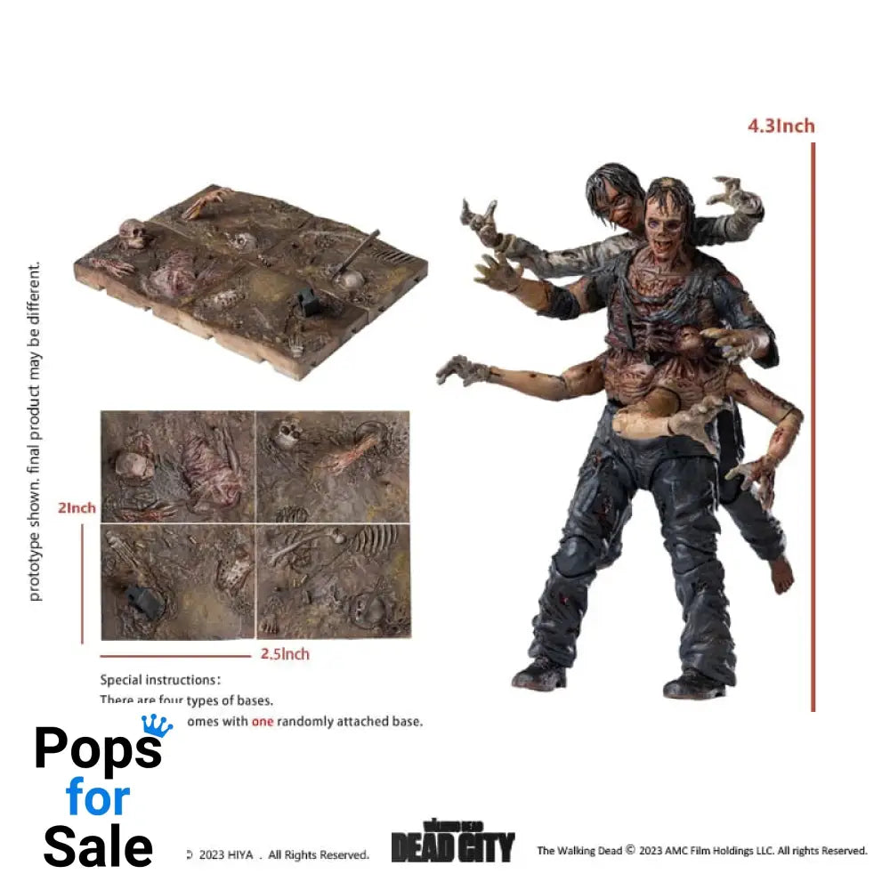 The Walking Dead Exquisite Mini Action Figure 1/18 Dead City Walker King 11 cm Action figures
